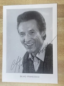 Silvio Francesco Autograph 4"x 6” Photo Signed - Picture 1 of 3