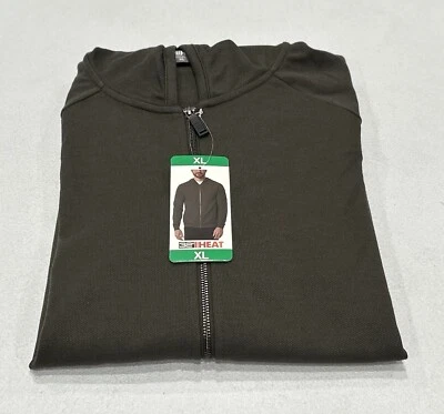 32 Degrees Heat Men's Full Zip Hooded Jacket, Green, Size XL - Image 1 of 3