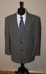 Gianfranco Ruffini Sport Coat Suit Jacket Men's 40 S Houndstooth Corporate Work - Picture 1 of 11