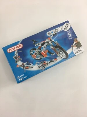 Erector #3501 Multimodels Construction Set, 5 Models In 1, 140+ Pieces - NEW - - Image 1 of 4