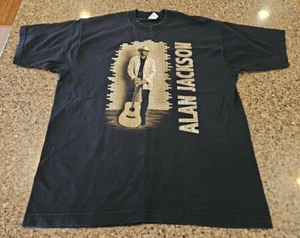 Alan Jackson T-Shirt Greatest Hits Black Men's XL Country Vintage 1996 - Picture 1 of 10