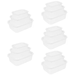 5 Sets Spielzeug Aufbewahrungsbehälter Für Aufschnitt Schärfer - Bild 1 von 12