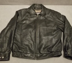 Wilsons Leather Thinsulate Black Jacket Removeable Liner Men Sz M *EUC* - Picture 1 of 15