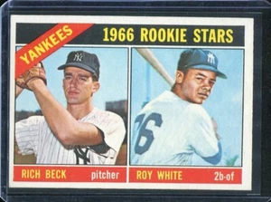 1966 Topps Baseball # 234 Yankees Rookie Stars White (NM) Near Mint - Picture 1 of 2