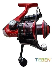 mulinello teben hbs4000 10 cuscinetti pesca bolognese spinning mare ledgering - Foto 1 di 1