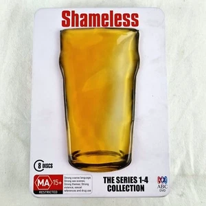 SHAMELESS Series 1-4 Collection DVD Ltd Steelbook Beer Box 8 Discs Season R4 - Picture 1 of 4