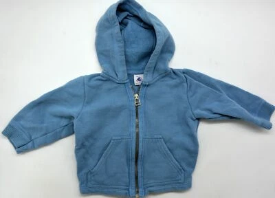 Chaqueta Con Capucha Original Para Bebé De Petit Bateau Talla 18M 81 - Imagen 1 de 2