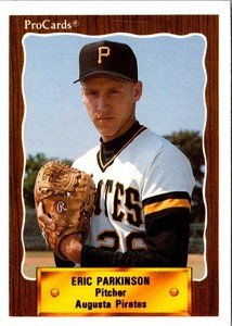 1990 CMC Eric Parkinson #726 Augusta Pirates Baseball Card
