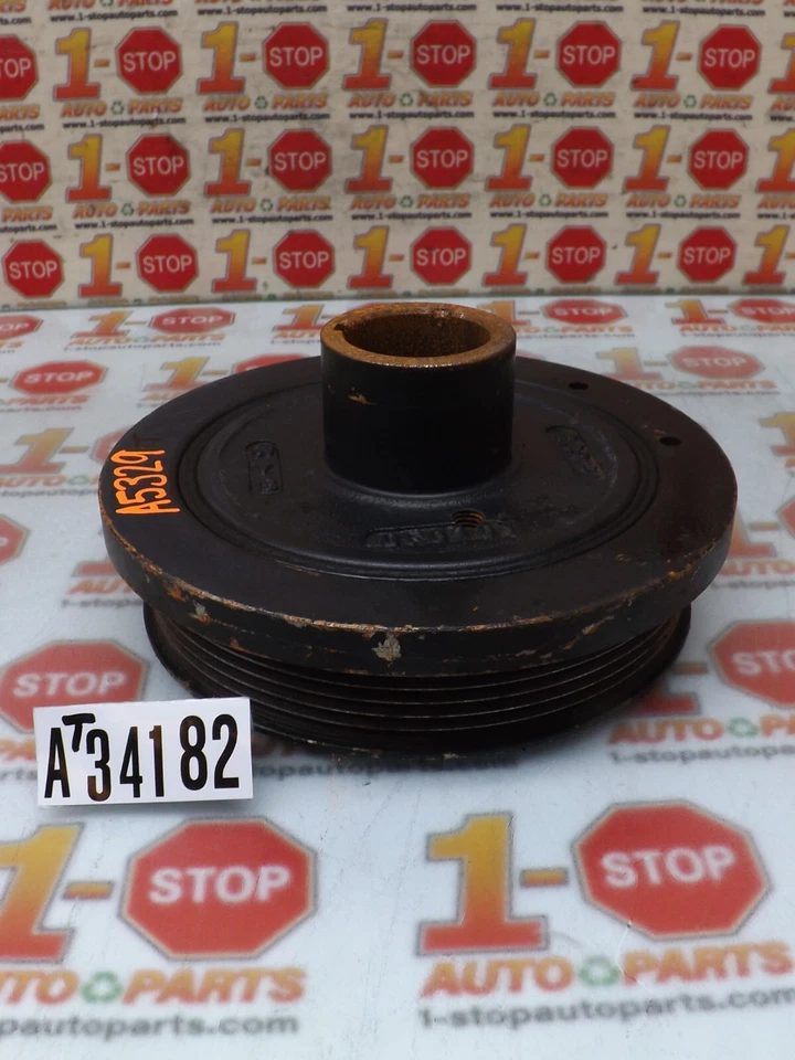 2001-2009 TOYOTA SEQUOIA HARMONIC BALANCER CRANKSHAFT PULLEY 13407-50090 OEM - Image 1 of 4