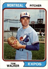 1974 Topps Tom Walker Montreal Expos #193