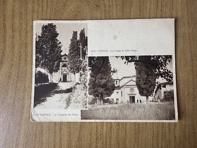 Card Pine Torinese The Small Church Of Podium And Chiesa Valley Stumps Bh - Image 1 of 2