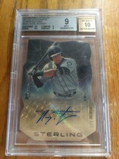 2014 Bowman Sterling DIE-CUT SUPERFRACTOR AUTOGRAPH Alex Jackson Mariners 1/1