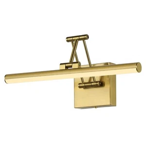 Modern Picture Lighting LED Picture Light for Paintings Brass Hard-Wired Gal... - Picture 1 of 7