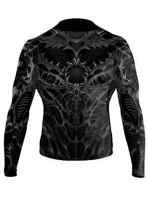 Raven Fightwear Para hombres Biomecánico BJJ Protector contra Erupciones MMA Negro  Foto 1 de 3