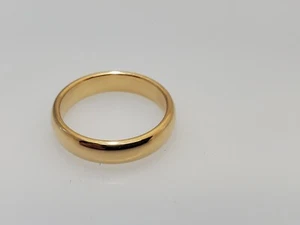 Tiffany & Co. Forever 18K Gelbgold 4,5 mm glänzend Hochzeitsband Ring Größe 8,5 - Bild 1 von 7