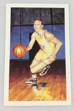 1992-93 Basketball Hall of Fame Center Court Postcard #038-Slater Martin