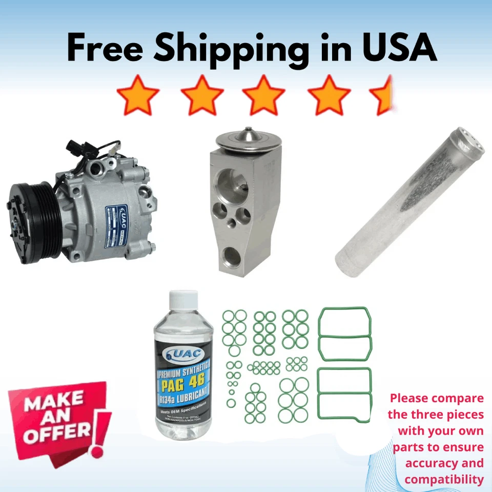 Compresor y válvula aire acondicionado apto para Mitsubishi Outlander Sport 2013-2016 Foto 1 de 1