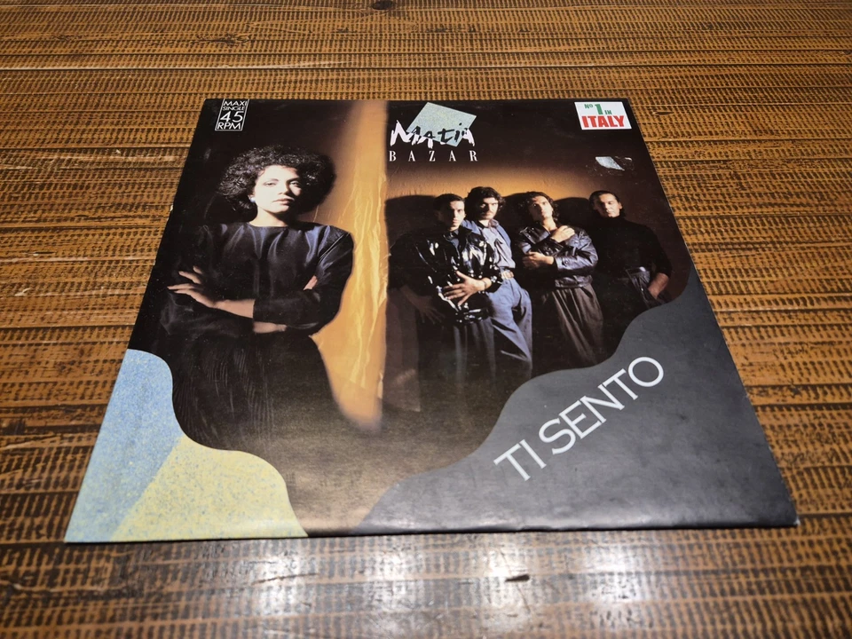Maxi Single Vinyl Matia Bazar Ti Sento Blow Up - Bild 1 von 2