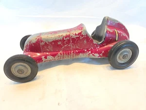 Vintage 9" Tether Car Toy THIMBLE DRONE SPECIAL Red #2 Metal Body, No Engine. - Picture 1 of 14
