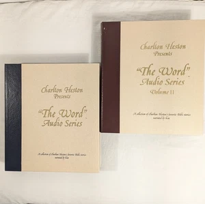 Charlton Heston Reads "The Word" Audio Series Vol.1&2 The Bible - Bild 1 von 6
