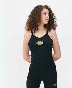 Mono Primark Cares NBA Los Angeles Lakers Una Pieza Negro L Para Mujer A100 - Imagen 1 de 5