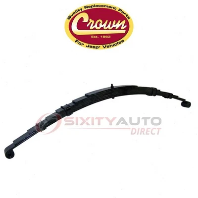 Crown Automotive Front Leaf Spring for 1967-1968 Jeep CJ6A - Suspension uj Foto 1 de 4