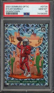 Donruss Optic Kyler Murray 2021 #DT28 Downtown SSP Case Hit PSA 10 Cardinals - Imagen 1 de 2