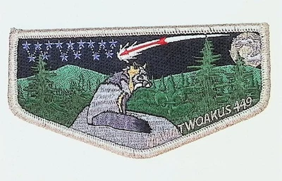 Mawat Woakus Lodge 449 Black Swamp Area Council OH Flap SMY Bdr (JM1979) - Image 1 of 2