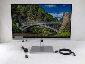 HP EliteDisplay E273 27” IPS LED FHD 1920x1080 60Hz DisplayPort HDMI VGA​ - Picture 1 of 6