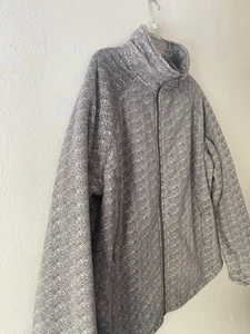 Natural Reflections Jacket Womens Extra Large XL Full Zip Gray Warm - Picture 1 of 7
