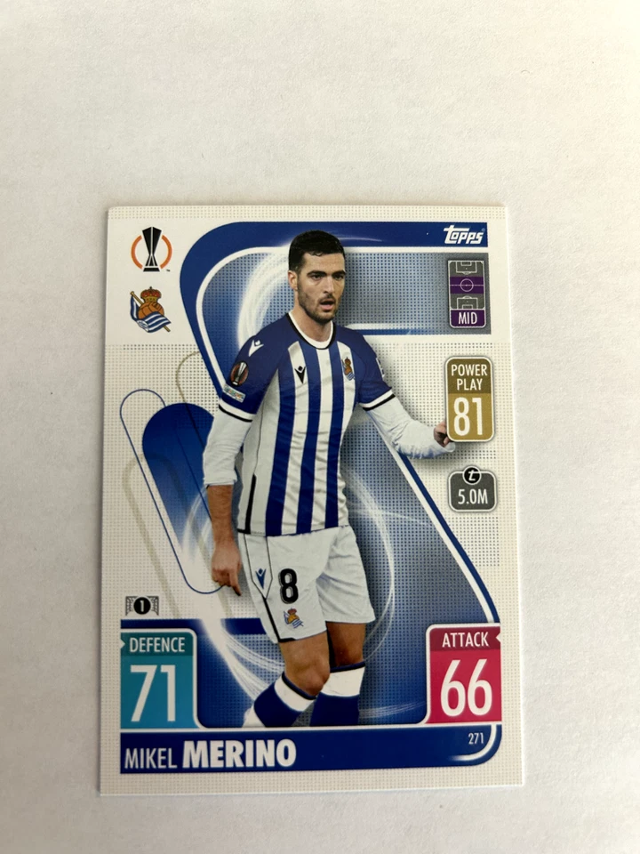 2021-2022 Topps Match Attax You Pick, Champions Leauge, Europa - Image 1 of 1