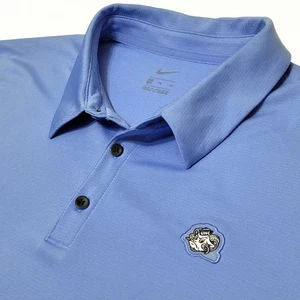 TEAMAUSGABE Nike Dri-Fit North Carolina UNC Tar Heels blau Poloshirt Herren XL - Bild 1 von 5