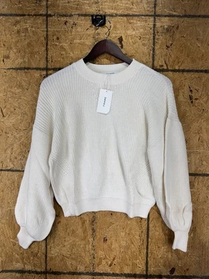 Cárdigan Suéter Marco Crema Recortado Para Mujer Talla Mediana Lana Cachemira Nuevo Con Etiquetas Foto 1 de 4