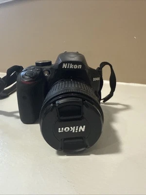 Nikon D3400 Camera Body and 18-55 mm Lens and Battery Charger - Image 1 of 4