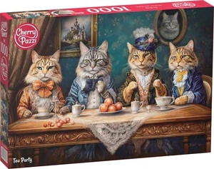NEW Cherry Pazzi Jigsaw Puzzle 1000 Pieces 30660 Tea Party - Imagen 1 de 2