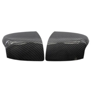 For 2005-2008 Focus C-Max MK2 Carbon Fiber Door Side Wing Mirror Cover Cap PAIR - Picture 1 of 11
