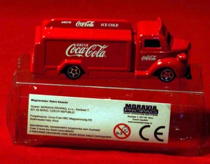 COKE Coca-Cola Die cast 1947 Red Delivery truck Euro / Hungarian promo - Picture 1 of 3