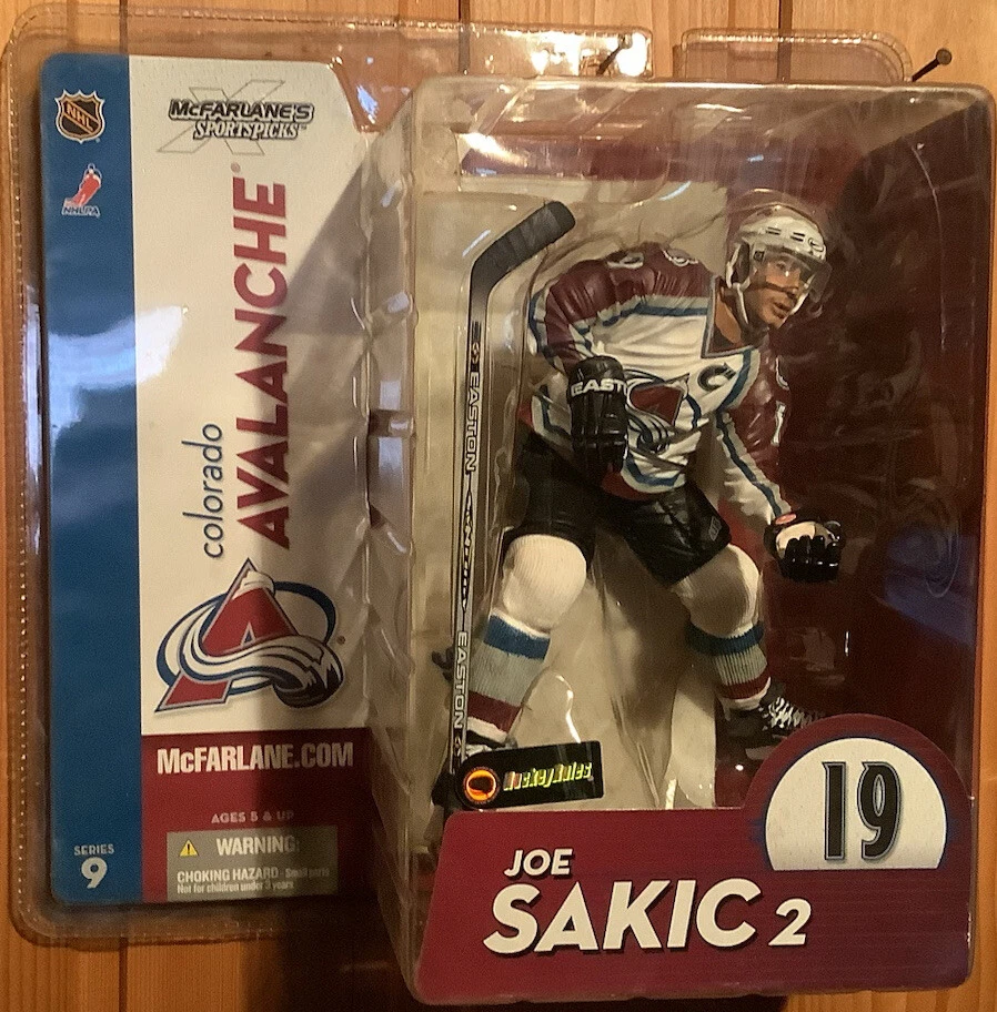 McFarlane NHL 9 Joe Sakic Colorado Avalanche NEU