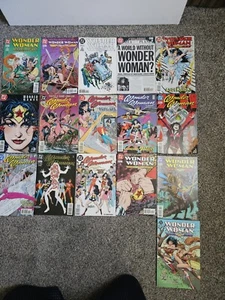 Wonder Woman 1998 DC Comic Run Lot of 15 Comics 123-137 + 1 Paperback - Picture 1 of 10