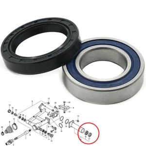 Left Rear Axle Wheel Bearing & Seal For Honda Foreman 400 500 Rancher 350 420 AR - Picture 1 of 9