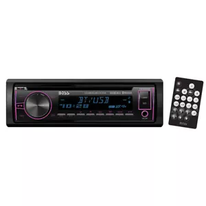 Receptor Boss Single-DIN CD/MP3 Pantalla Multicolor Bluetooth USB Control Remoto Auxiliar - Imagen 1 de 1