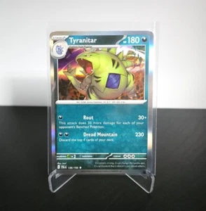 Pokemon Juego de Cartas Coleccionables Tyranitar Escarlata y Violeta - Paldea Evolved 135/193 Holo Raro - Imagen 1 de 1