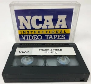 NCAA Instructional Video Tape - Track & Field Hurdling Video 8 Movie 8mm - Picture 1 of 3