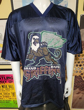 VTG 90s Grand Rapids Griffins Short Sleeve Minor League Hockey Jersey IHL XL XXL