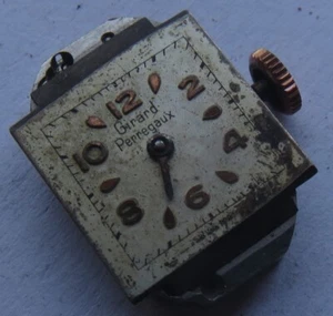 Girard Perregaux lady wristwatch movement & dial balance broken to restore - Picture 1 of 9