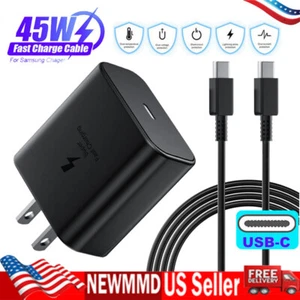 45W USB-C Super Fast Charger & Cable For Motorola Razr 50 40 Ultra Edge 2024 - Picture 1 of 18