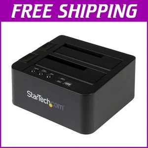 Standalone Hard Drive Duplicator with Dual Bay Docking Station - USB to SATA - Afbeelding 1 van 9