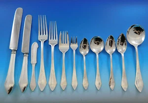 Chatham by Durgin Sterling Silver Flatware Set For 8 Service 109 Pieces Dinner - Picture 1 of 10
