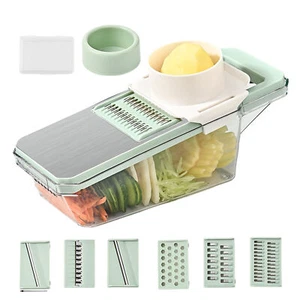 14-In-1 Vegetable Fruit Chopper Cutter Food Onion Veggie Dicer Slicer Kitchen - Picture 1 of 10