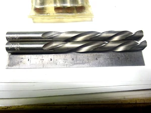 2 -NUEVAS BROCAS PARA MANO IZQUIERDA WHITMAN & BARNES 31/64 (.4843) HECHAS EN EE. UU. 6" DE LARGO - Imagen 1 de 2